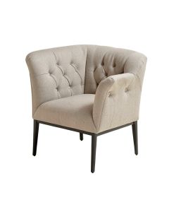29 '' Wide Tufted Lounge Chair (synthetic illustration; no displayed measurements)