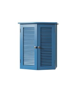 Briar Crest Wall-Mounted Laundry Cabinet - Blue