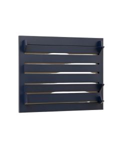 Bay Crossing Empty Wall-Mounted Tool Organizer Panel - Navy (synthetic illustration; no displayed measurements)