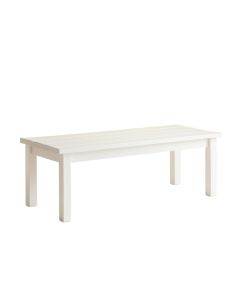 Alder Falls Indoor Bench - White (synthetic illustration; no displayed measurements)