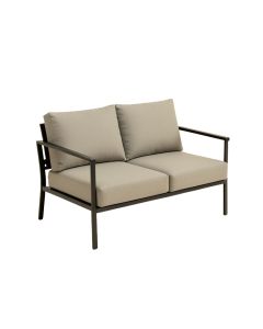 Mireya Patio Sofa With Cushions (synthetic illustration; no displayed measurements)