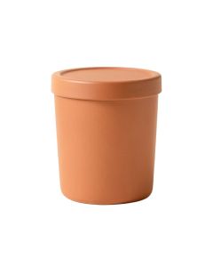 Linden Bend Storage Canister With Lid - Terracotta (synthetic illustration; no displayed measurements)