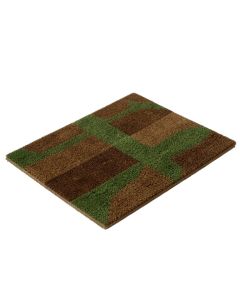 Argyle Topiary Non-Slip Outdoor Door Mat
