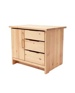 Coralie 3 Drawer Kitchen Island Set