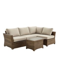 Vayne Patio Sectional With Table (synthetic illustration; no displayed measurements)