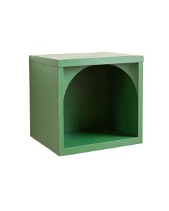 Ridge Crossing Wall-Mounted Cat Perch - Green (synthetic illustration; no displayed measurements)