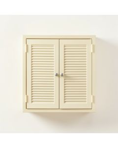 Shore Brook Wall-Mounted Laundry Cabinet - Cream (synthetic illustration; no displayed measurements)