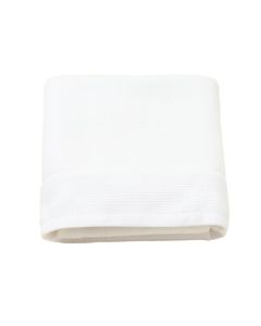 Clay Canyon Bath Towel - White