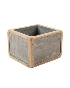 Vale Bridge Empty Furniture-Style Litter Enclosure - Gray