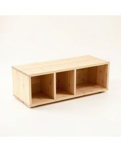 Pine Dale Shoe Storage Bench - Ivory (synthetic illustration; no displayed measurements)