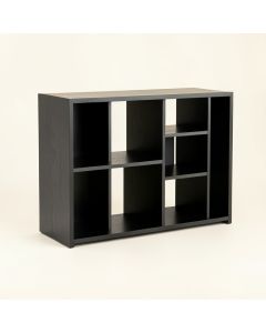 Lake Branch Desktop Shelving Unit - Black (synthetic illustration; no displayed measurements)