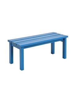 River Edge Indoor Bench - Blue (synthetic illustration; no displayed measurements)