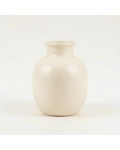 Maple Branch Empty Decorative Vase - Ivory (synthetic illustration; no displayed measurements)