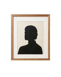 Painter And Model By Pablo Picasso - Floater Frame Print On Canvas (synthetic illustration; no displayed measurements)