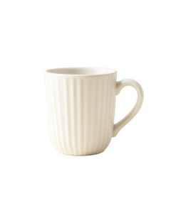 Elm Branch Ceramic Mug - White (synthetic illustration; no displayed measurements)