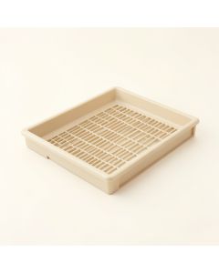 Wren Falls Empty Under-Desk Cable Tray - Beige (synthetic illustration; no displayed measurements)