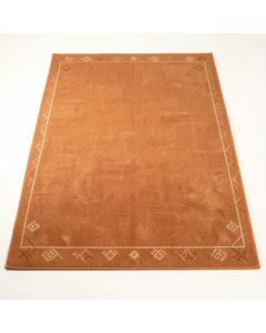 Maple Branch Rectangular Area Rug - Terracotta (synthetic illustration; no displayed measurements)