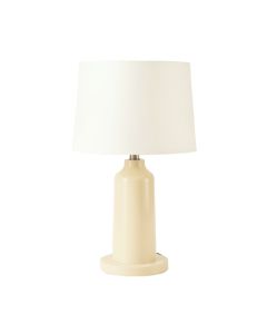 31 '' Cream Table Lamp (synthetic illustration; no displayed measurements)