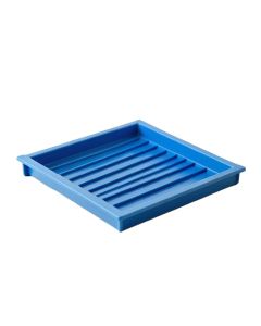 Olive Dale Empty Under-Desk Cable Tray - Blue