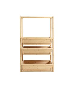 Pine Branch Empty Vertical Garden Frame - Beige (synthetic illustration; no displayed measurements)