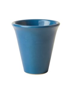 Field Crossing Empty Railing Planter With Integral Brackets - Blue