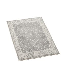 Runner Groversen Geometric Gray Area Rug