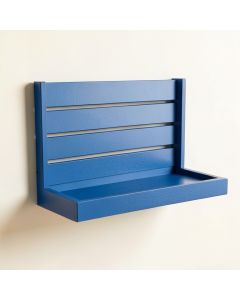 Cove Bluff Wall-Mounted Entryway Organizer Shelf - Blue (synthetic illustration; no displayed measurements)