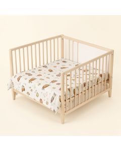 Gerania Owls Family 12 Piece Crib Bedding Set (synthetic illustration; no displayed measurements)