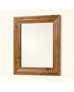 Crebilly Rustic Beveled Accent Mirror (synthetic illustration; no displayed measurements)