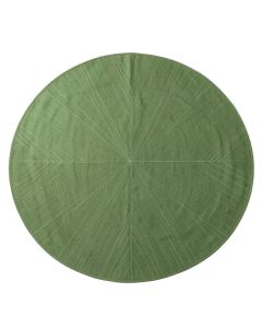 Spruce Arc Round Area Rug - Green