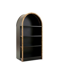 Briar Dale Freestanding Bookcase - Black (synthetic illustration; no displayed measurements)