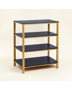 Maple Bend Empty Seed-Starting Shelving Unit Without Lights - Navy (synthetic illustration; no displayed measurements)