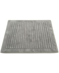 Field Bluff Bath Mat - Gray (synthetic illustration; no displayed measurements)