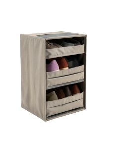 Closet Organizer 27 Pair Shoe Storage Cabinet