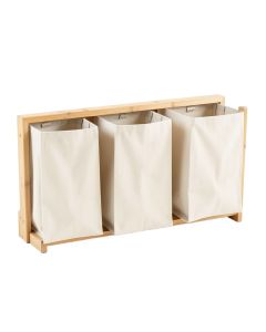 Cove Branch Laundry Sorting Station With Plain Removable Bags - Beige (synthetic illustration; no displayed measurements)