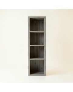 Meadow Crest Narrow Cubby Tower - Gray (synthetic illustration; no displayed measurements)