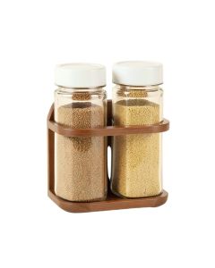 Tower Salt And Sugar Container 2 Jar Spice Rack