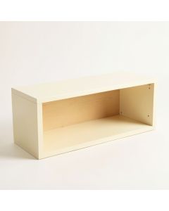 River Crest Shoe Storage Bench - Cream (synthetic illustration; no displayed measurements)