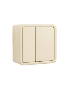 Hazel Dell Wall-Mounted Entry Cabinet - Ivory