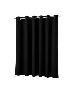 Gavlin 100 % Solid Max Blackout Thermal Grommet Single Curtain Panel