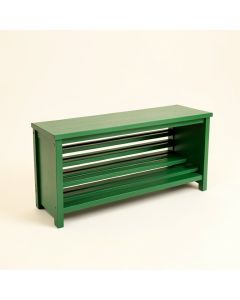 Briar Crest Shoe Storage Bench - Green (synthetic illustration; no displayed measurements)
