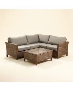 Achante Outdoor 3 Piece Seating Group With Cushions (synthetic illustration; no displayed measurements)
