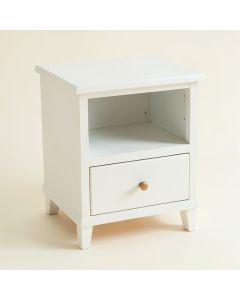 Spruce Edge Nightstand - White (synthetic illustration; no displayed measurements)