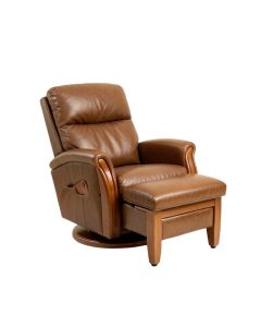 Padang Sidempuan 30.3 '' Wide Manual Swivel Ergonomic Recliner With Ottoman
