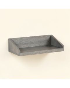 Shore Brook Wall-Mounted Shelf - Gray (synthetic illustration; no displayed measurements)