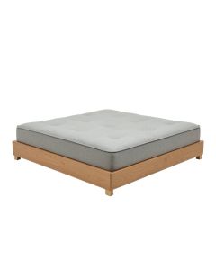 Tufted Upholstered Low Profile Storage Platform Bed (synthetic illustration; no displayed measurements)