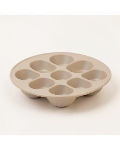 Ayesha Curry Bakeware 12 Cup Non-Stick Muffin Pan (synthetic illustration; no displayed measurements)