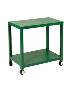 Pine Dale Empty Rolling Workshop Cart - Green