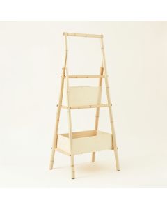 Willow Arc Empty Vertical Garden Frame - Cream (synthetic illustration; no displayed measurements)