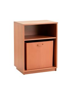 Laurel Bluff Freestanding Pull-Out Hamper Cabinet - Terracotta (synthetic illustration; no displayed measurements)